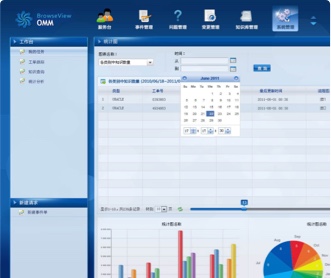 銀信長遠科技通訊網(wǎng)絡管理軟件UI設(shè)計